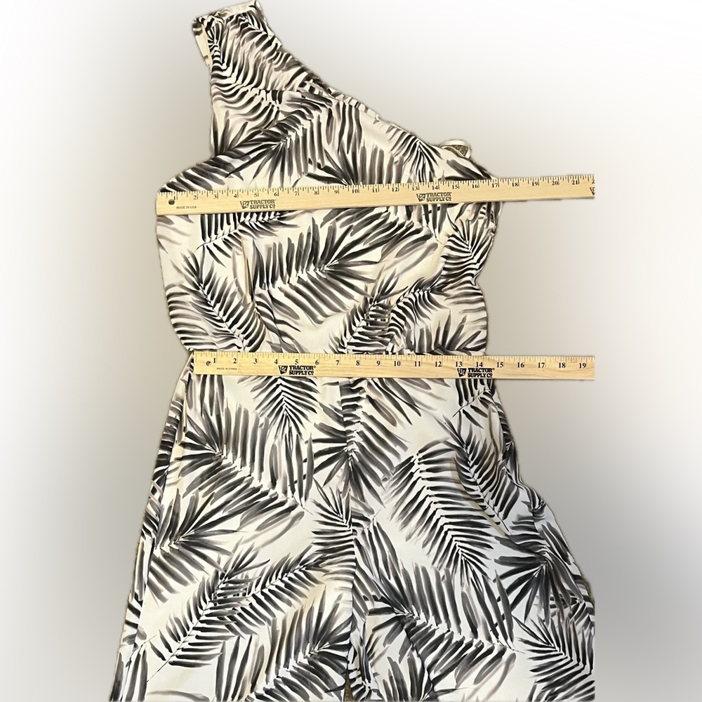 Sam Edelman Palm Fern Wide Leg Jumpsuit size 8 - Picture 6 of 12